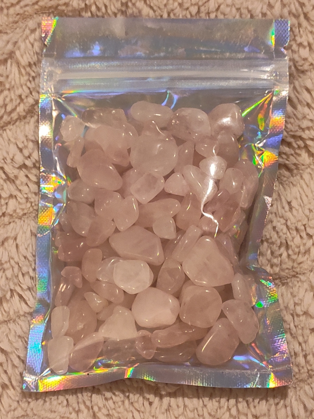 NEW! Tumbled Rose Quartz Stones-4.9oz  Healing Stones